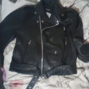 Open road leather jacket